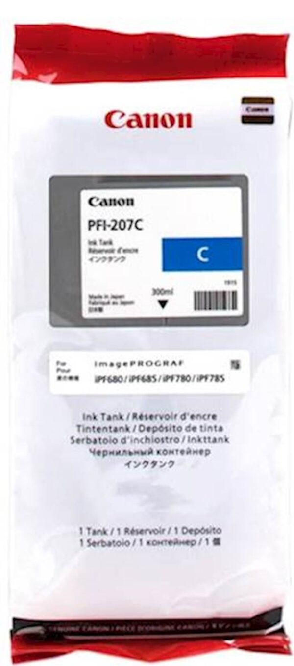 Tinta CANON PFI-207 Cyan_0