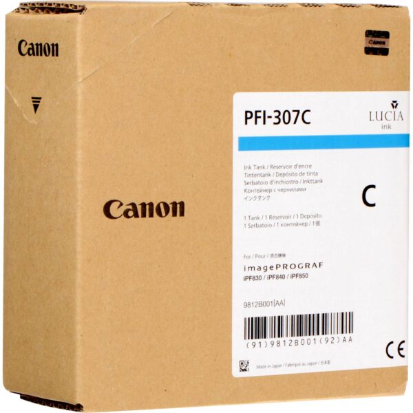 Tinta CANON PFI-307 Cyan_0