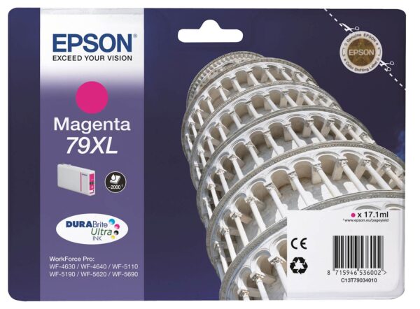 Tinta EPSON WF-5290/5190 Magenta 79XL_0