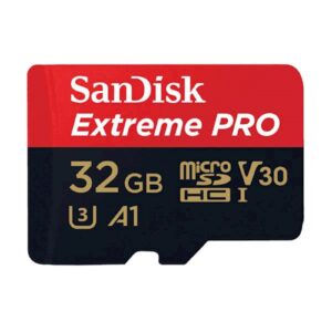 SDHC SanDisk micro SD 32GB EXTREME PRO 100/90MB/s, UHS-I Speed Class 3, V30, adapter_0