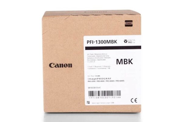 Tinta CANON PFI-1300 Matte Black_0