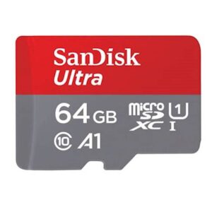 SDXC SanDisk micro SD 64GB ULTRA MOBILE, 100MB/s, UHS-I C10, A1, adapter_0