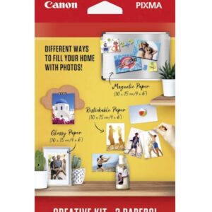 Papir CANON Creative kit 2 (MG101 4x6 + RP-101 4x6 + PP201 4x6)_0