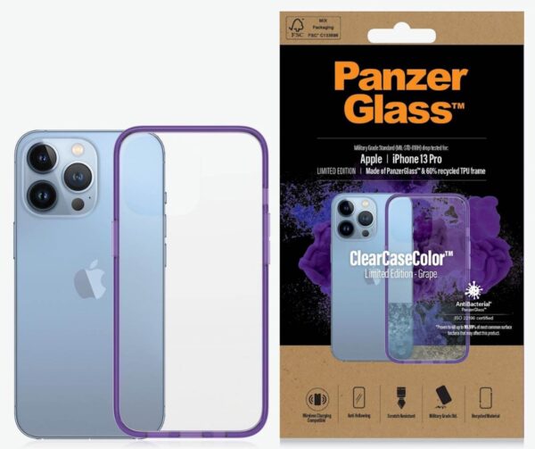 Providni okvir PanzerGlass iPhone 13 Pro Grape_0