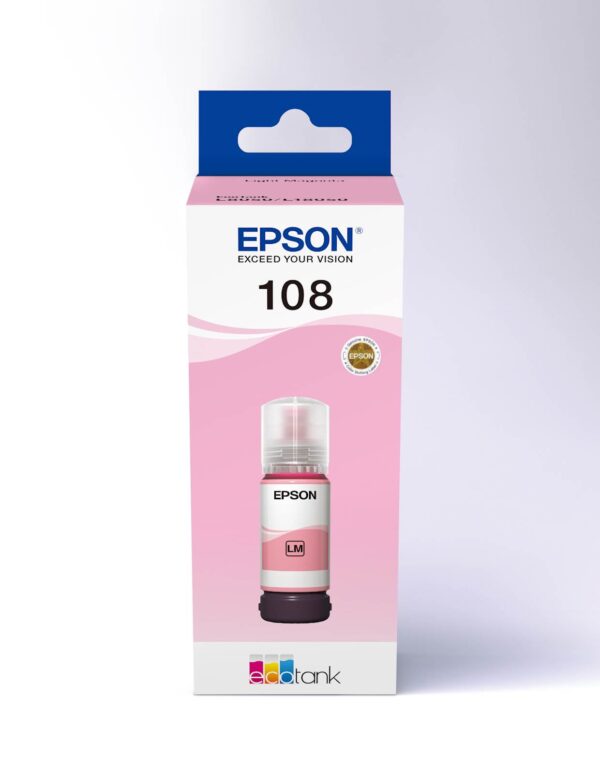 Tinta Epson 108 EcoTank Light Magenta_0