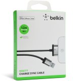 BELKIN MIXIT 30-Pin to USB, 2.1A ChargeSync Cable, 2M, BLACK_0