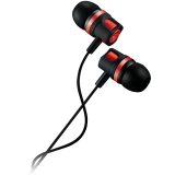 CANYON EP-3 Stereo earphones with microphone, Red, cable length 1.2m, 21.5*12mm, 0.011kg_0