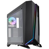 Corsair Carbide Series SPEC-OMEGA RGB Mid-Tower Tempered Glass Gaming Case, Black, EAN:0843591065412_0