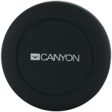 CANYON CH-2 Car Holder for Smartphones,magnetic suction function,with 2 plates(rectangle/circle), black,44*44*40mm 0.035kg_0