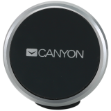 Canyon CH-4 Car Holder for Smartphones,magnetic suction function ,with 2 plates(rectangle/circle), black ,40*35*50mm 0.033kg_0