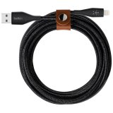 Belkin DuraTek Plus Lightning to USB-A Cable with Strap, 1.2m, Black_0