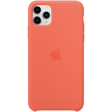 iPhone 11 Pro Max Silicone Case - Clementine (Orange)_0