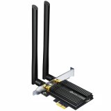 TP-Link AX3000 Wi-Fi 6 Bluetooth 5.0 PCI Express Adapter, 2402Mbps at 5 GHz + 574Mbps at 2.4 GHz, Include High Gain Antennas, WPA3, MU-MIMO, OFDMA, 1024 QAM, HT160_0