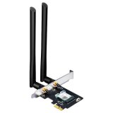 TP-Link AC1200 Wi-Fi Bluetooth 4.2 PCIe Adapter, 867Mbps at 5 GHz + 300Mbps at 2.4 GHz, Include High Gain Antennas, 2x2 MIMO, LP and FH Brackets_0
