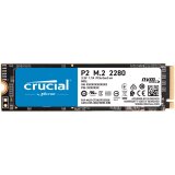 Crucial SSD 1000GB P2 M.2 NVMe PCIEx4 80mm Micron 3D NAND 2400/1800 MB/s, 5yrs, EAN: 649528823472_0