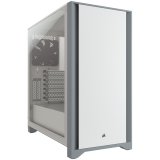 CORSAIR 4000D Tempered Glass Mid-Tower ATX Case — White_0