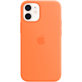 iPhone 12 mini Silicone Case with MagSafe - Kumquat_0