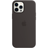 iPhone 12 Pro Max Silicone Case with MagSafe - Black_0