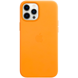 iPhone 12 Pro Max Leather Case with MagSafe - California Poppy_0