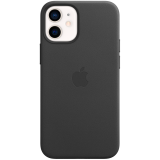 iPhone 12 mini Leather Case with MagSafe - Black_0