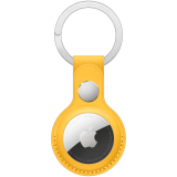 AirTag Leather Key Ring - Meyer Lemon (AirTag not included)_0
