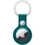 AirTag Leather Key Ring - Forest Green (AirTag not included)_0