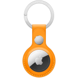 AirTag Leather Key Ring - California Poppy (AirTag not included)_0