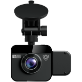 Prestigio RoadRunner 380, 2.0'' (320x240) IPS display, Dual camera: front - FHD 1920x1080@30fps, HD 1280x720@30fps, interior - HD 1280x720@30fps, Jieli AC5401A, 2 MP CMOS GC2053 image sensor, 2 MP camera, 140° Viewing Angle, Night Vision, Motion Detection, G-sensor, Cyclic Recording, color/black, Plastic case_0