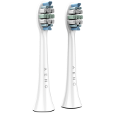 AENO Replacement toothbrush heads, White, Dupont bristles, 2pcs in set (for ADB0003/ADB0005 and ADB0004/ADB0006)_0