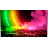 PHILIPS TV OLED 55" (139 cm) 55OLED806 4K UHD OLED Android TV 10, 16GB, 3840x2160p, Ambilight 4-side, Quad Core, P5 AI Perfect Picture Engine, DVB-T/T2/T2-HD/C/S/S2, 4xHDMI, 3xUSB, Bluetooth 5.0, Dolby Vision, HDR10+, Sound 50 W_0