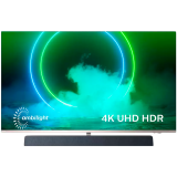 PHILIPS TV LED 65" (164 cm) 4K UHD Android TV, 3840x2160p, Ambilight 3-side, Quad Core, P5 Perfect Picture Engine, DVB-T/T2/T2-HD/C/S/S2, 4xHDMI, 2xUSB, Dolby Vision-Atmos, HDR10+, Sound by Bowers & Wilkins Channel 2.1.2, 50 W_0
