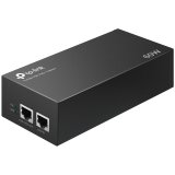 TP-Link TL-POE170S PoE++ Injector Adapter, 1× Gigabit PoE Port, 1× Gigabit Non-PoE Port, 802.3bt/at/af Compliant, 60 W PoE Power, Data and Power Carried over The Same Cable Up to 100 Meters, Steel Case, Pocket Size, Wall and Desktop mount_0