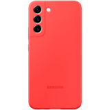 Samsung Galaxy S22+ Silicone Cover Coral Red_0