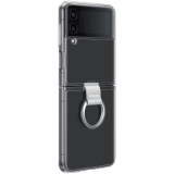 Samsung Galaxy Z Flip4 Clear Cover with Ring Transparent_0