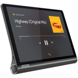 Lenovo Yoga Smart Tab WiFi, 10.1" FHD (1920x1200) Touch, Qualcomm Snapdragon 439 (8C, 8x A53 2.0GHz), 4GB LPDDR4, 64GB eMMC, Camera (Front 5.0/Rear 8.0 GHz), 7000mA Batt, Android 9, Iron Grey, 2y_0