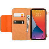 Moshi SnapTo Crossbody Wallet All-in-one carrying wallet - Sienna Orange_0