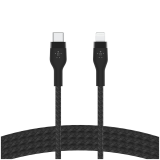Belkin BOOST CHARGE Silicone cable USB-A to Lightning - 2M - Black_0