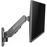 ONKRON TV Monitor Wall Mount Bracket for 13” – 34” Screens Full Motion with Gas Spring, Black_0