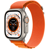 Apple Watch Ultra Cellular, 49mm Titanium Case with Orange Alpine Loop - Small1.0 pcs_0