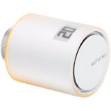 Netatmo Additional Smart Radiator Valve; Thermostatic valve with smart features; Self-orienting e-Paper display (integrated accelerometer); Translucent plexiglass cylinders designed by Starck; 2yr warranty_0