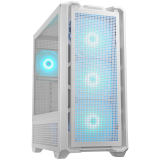 COUGAR | MX600 White | PC Case | Mid Tower / Mesh Front Panel / 3 x 140mm + 1 x 120mm Fans / Transparent Left Panel_0