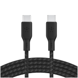 BELKIN 100w USB-C to USB-C Braided Cable 2M Black_0