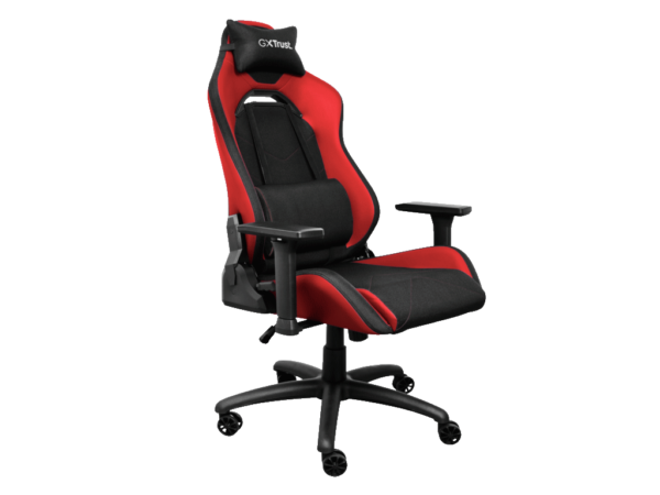 Trust GXT 714R gaming stolica RUYA, crvena, udobna, podesiv ergonomska, eko materijal_4