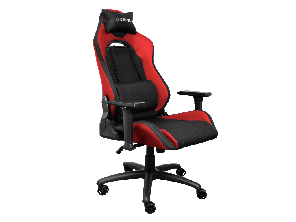 Trust GXT 714R gaming stolica RUYA, crvena, udobna, podesiv ergonomska, eko materijal_4