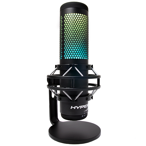 HyperX QuadCast SUSB Microphone (Black-Grey)RGB Lighting_0