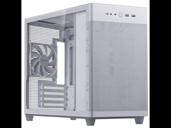 ASUS Prime AP201 Case TG WhiteMicroATX,tool-free side panelsTempered Glass_0
