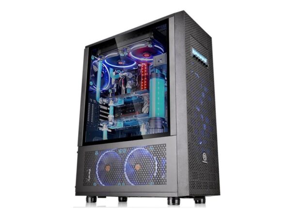 Thermaltake Core X71 TG Full tower, tempered glass, 2x Riing fans, 1x GPU support bracket_0