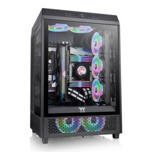 Thermaltake The Tower 500 Mid tower case, TG, 2x Standard 120mm fan_0