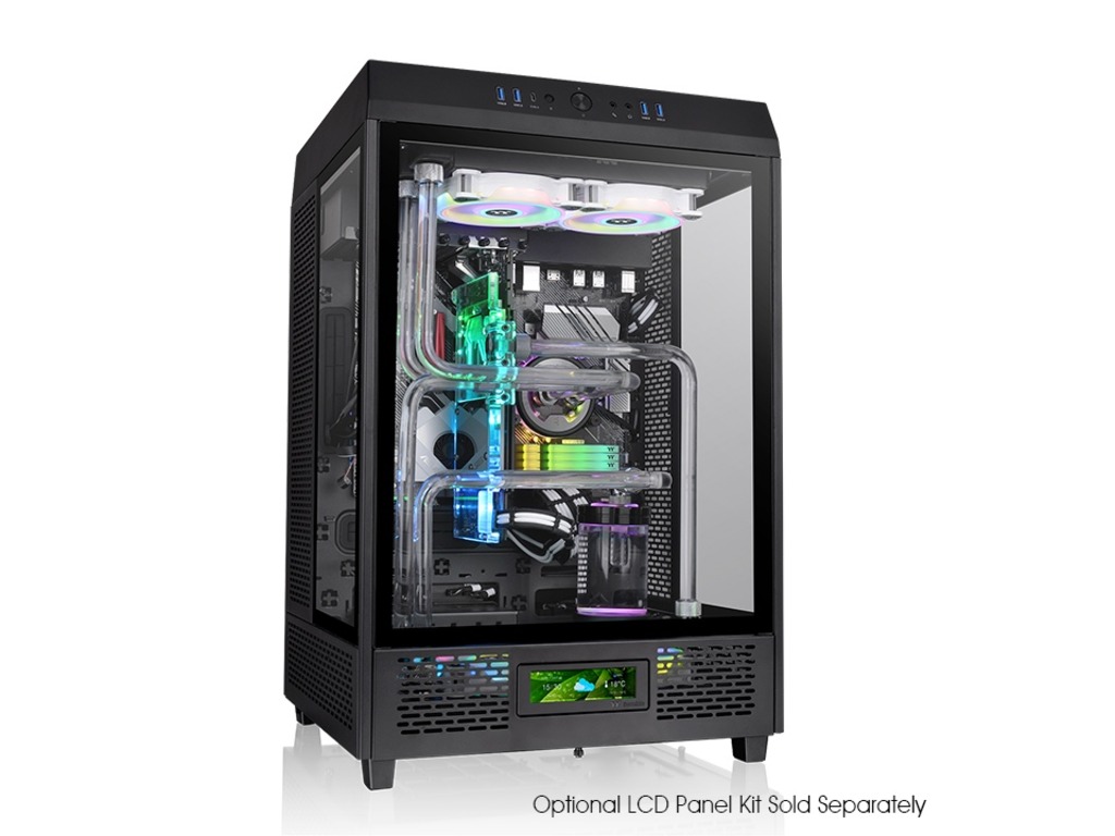 Thermaltake The Tower 500 Mid tower case, TG, 2x Standard 120mm fan_2