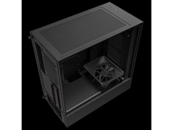 NZXT CASE H5 FLOW BLACK RGB mini-ITX, Micro-ATX, ATX, Mid-tower, 4x fan_2